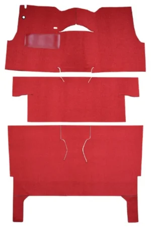 Cheap Carpet for 1955 Chevrolet Nomad 2DR Wagon Bucket Seat Pass Area Loop