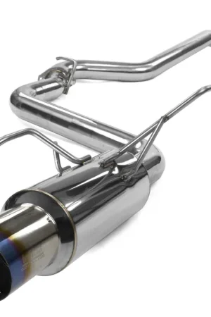 Order Now Invidia N1 Racing Single Exit Catback Exhaust - Titanium Tip - 2015-2021 Subaru WRX / STI