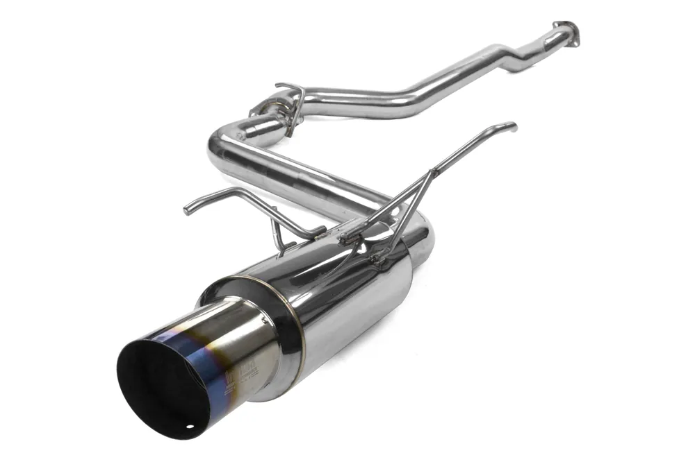 Order Now Invidia N1 Racing Single Exit Catback Exhaust - Titanium Tip - 2015-2021 Subaru WRX / STI