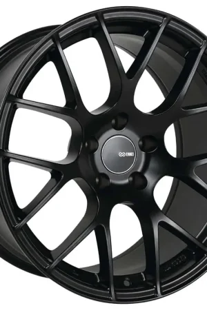 Worldwide Shipping Enkei Raijin Black 18x8.5 +38 5x114.3 (Single Wheel) - 2015-2024 Subaru WRX / 2015-2021 STI / 2019-2024 Forester