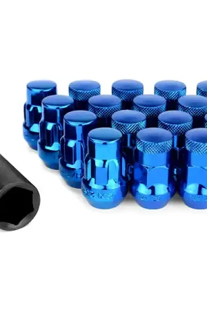 Muteki SR35 Closed Ended Lugs w/ Lock Set : Blue (32925UP) - Universal Place Order