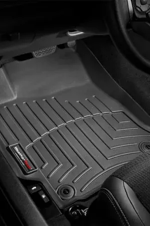 WeatherTech 12-13 Chevrolet Corvette Front FloorLiner - Black Warranty Included