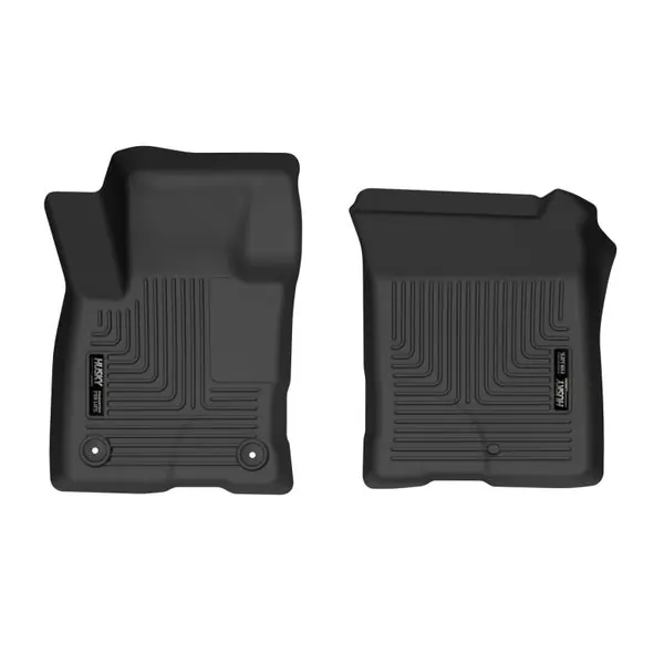 Limited Time Husky Liners 21-22 Ford Bronco Sport X-act Contour Front & 2nd Seat Floor Liners (Black)