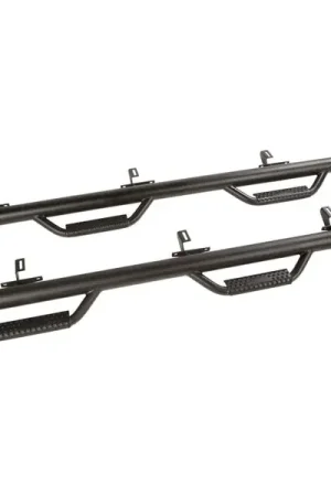 Rugged Ridge Spartan Nerf Bar Textured Black 07-18 Jeep Wrangler JKU 4 Door Holiday Sale