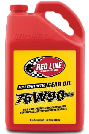 Worldwide Shipping Red Line 75W90NS GL-5 Gear Oil - Gallon