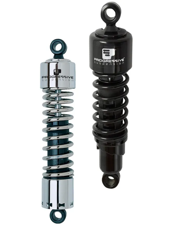 Progressive Cruiser 412 Series Shocks 11.0in - Chrome Markdown