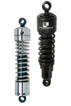 Progressive Cruiser 412 Series Shocks 12.0in - Chrome Shop Now