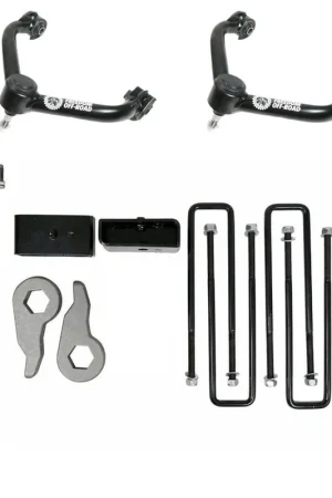 Exclusive Offer 3 Inch Front and 2 Inch Rear Leveling Kit w/ Shocks and Control Arms 20-Present Chevrolet/GMC 2500HD/3500HD Freedom Off-Road