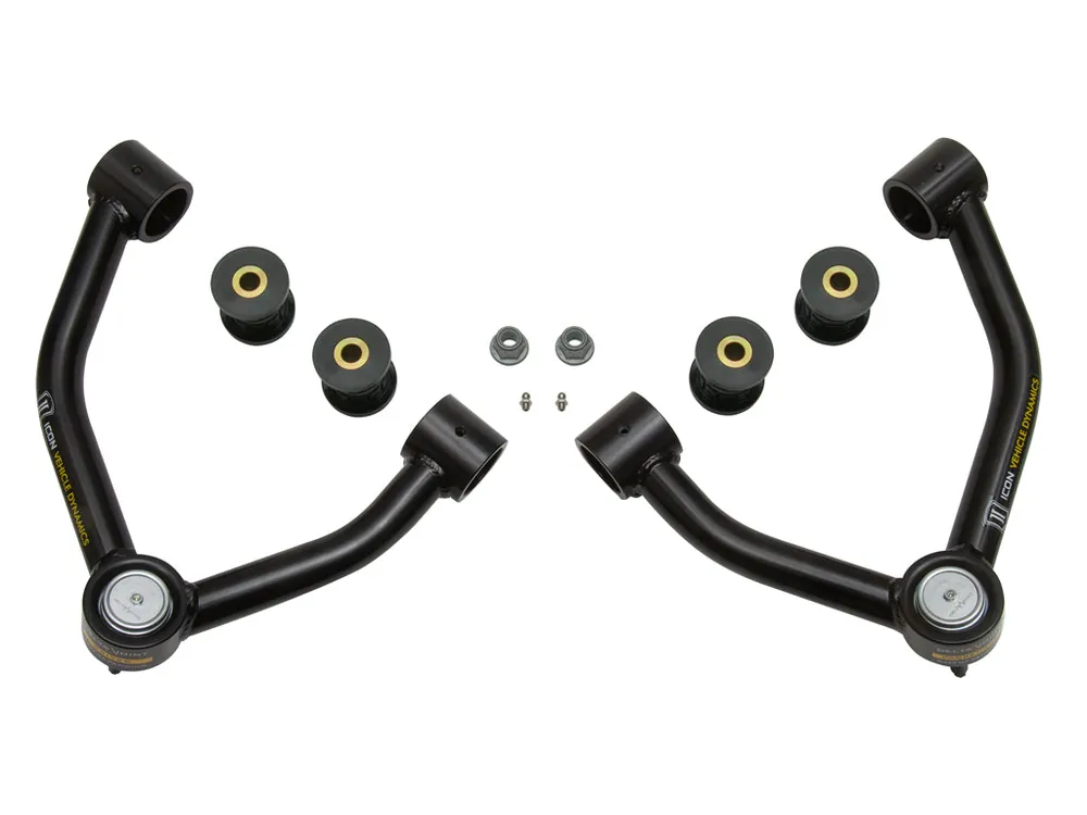 ICON 2015-2022 Chevrolet Colorado/GMC Canyon, Tubular Upper Control Arm Kit w/Delta Joint Price Drop