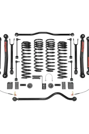 Rancho 07-17 Jeep Wrangler Fr and R Short Arm Suspension System - Master Part Number Hot Picks