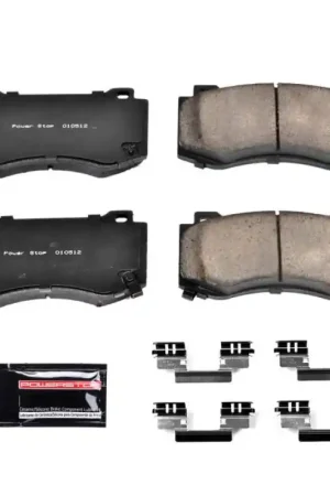 Reduced Price Power Stop 05-10 Chrysler 300 Front Z23 Evolution Sport Brake Pads w/Hardware
