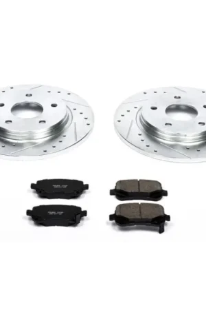 Latest Power Stop 08-12 Chrysler Town & Country Rear Z23 Evolution Sport Brake Kit