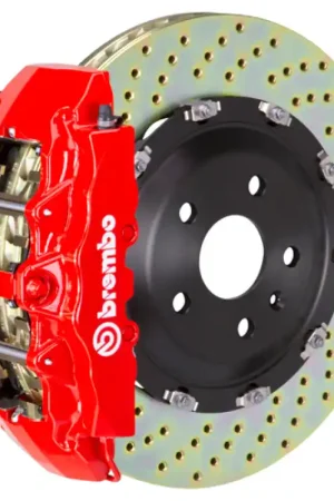 Brembo 16-23 Metris (W447) Front GT BBK 6 Piston Cast 380x34 2pc Rotor Drilled-Red Limited Edition