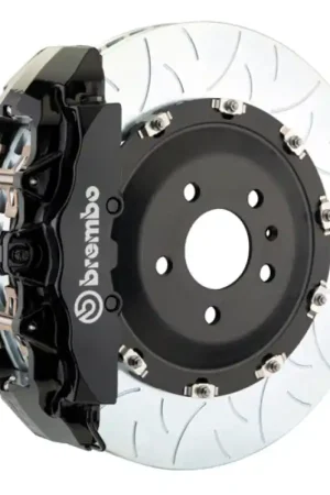 Brembo 19+ 330i Front GT BBK 6 Piston Cast 380x34 2pc Rotor Slotted Type3-Black Holiday Sale