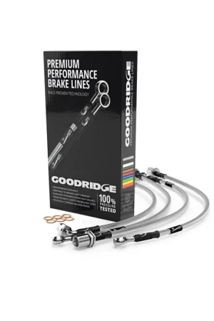 Big Sale Goodridge 13-19 Volkswagen Beetle (w/2 Rear Female Fitting) Stainless Steel Brake Lines
