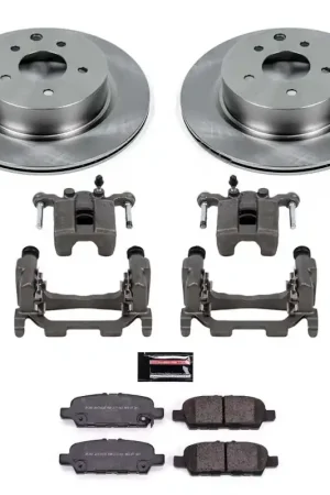 Clearance Power Stop 18-19 Nissan 370Z Rear Autospecialty Brake Kit w/Calipers