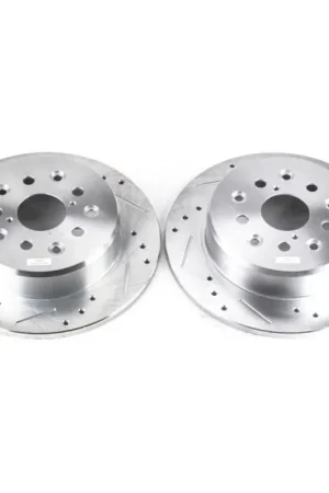 Power Stop 98-05 Lexus GS300 Rear Evolution Drilled & Slotted Rotors - Pair Editor’s Pick