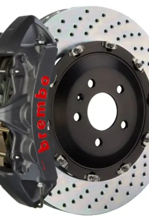 Brembo 17+ LC500/18+ LS500 Front GTS BBK 6 Piston Cast 405x34 2pc Rotor Drilled-Black HA Secure Checkout