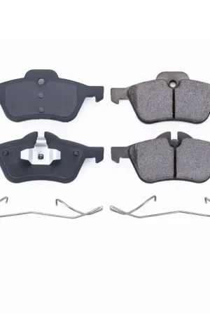 Express Delivery Power Stop 02-08 Mini Cooper Front Z17 Evolution Ceramic Brake Pads w/Hardware