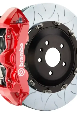 Brembo 16-20 XC90 Front GT BBK 6 Piston Cast 405x34 2pc Rotor Slotted Type-3-Red Buy Today