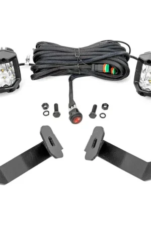 LED Light Kit | Ditch Mount |  3" OSRAM | Wide | Toyota Tacoma 2WD/4WD (05-15) Special Discount