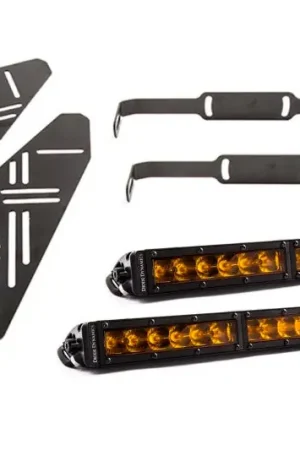 Diode Dynamics 17-19 Ford Raptor SS Fog Kit 12.0 In - Amber Driving Bulk Order