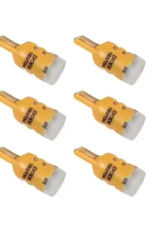 Diode Dynamics 194 LED Bulb HP5 LED - Amber Set of 12 Genuine