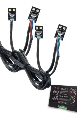 Oracle 2021 Ford Bronco Sport RGB+W Headlight DRL + Halo - ColorSHIFT w/ 2.0 Controller Luxury