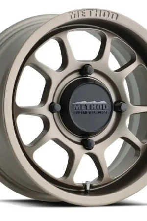 Top Rated Method MR409 Bead Grip 15x7 / 5+2/38mm Offset / 5x4.5 / 72 CB Steel Grey Wheel