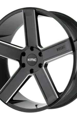 Get Yours KM702 24X9.5 6X5.0/5.5 S-BLK MILL 30MM