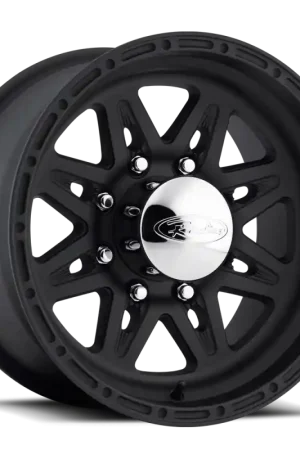 Worldwide Shipping Raceline 891 Renegade 17x9in / 6x139.7 BP / 0mm Offset / 107.95mm Bore - Satin Black Wheel