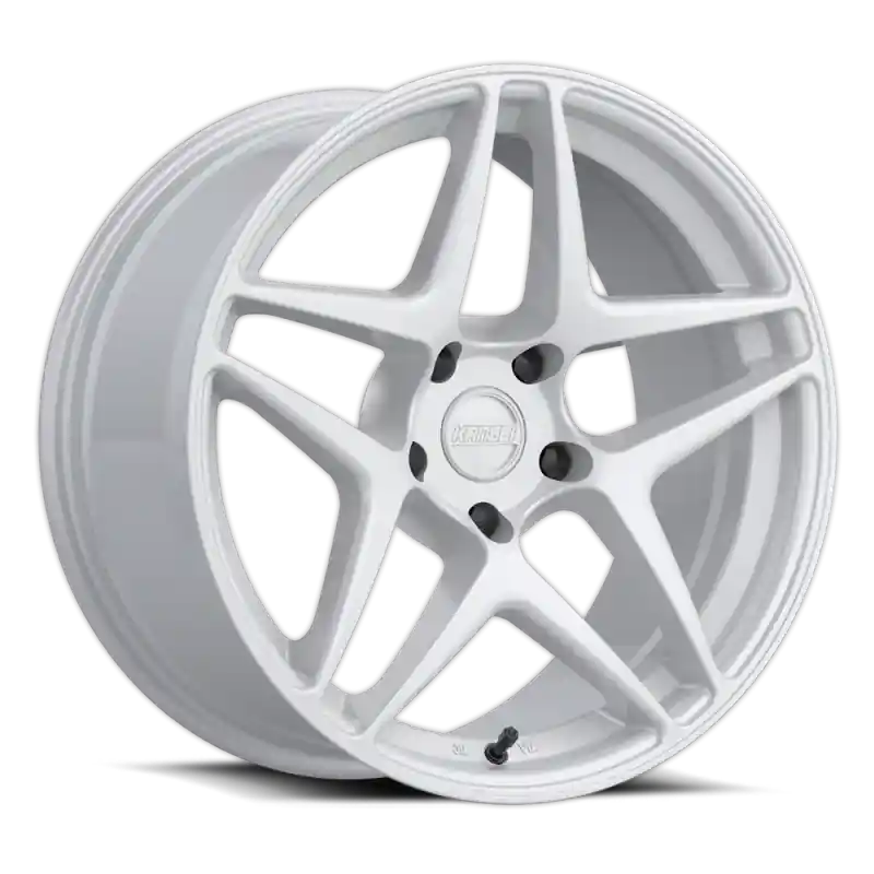 Place Order Kansei K15W Astro 18x9.5in / 5x120 BP / 35mm Offset / 72.56mm Bore - Gloss White Wheel