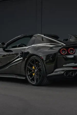 Vossen x Novitec NF11 21x9.5in - 5x114.3 BP - ET38 - Gloss Black Ferrari 296 Front Wheel Original