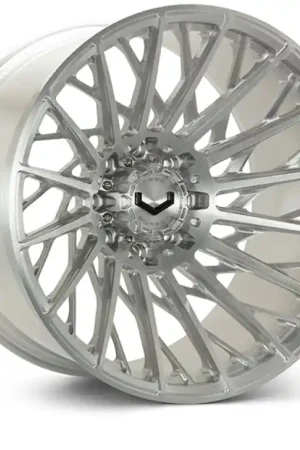 Same Day Shipping Vossen VFX-02T 22x10 - 8x180 - ET18 - Super Deep - 124.3 - Brushed Gloss Clear Wheel