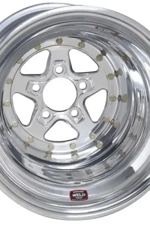 Weld Alumastar 2.0 15x14 / 5x4.75 BP / 5in BS Polished Wheel Non-Beadlock Place Order