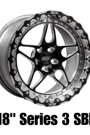 Belak 18x10 / 6.75in BS / 5x4.75 BP / High Pad / Series 3 Wheel - Single Beadlock Discount