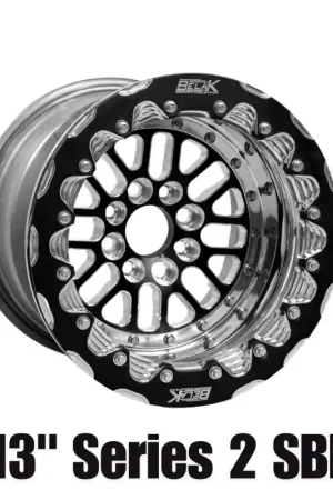 Belak 13x9 / 5in BS / 5x114.3 BP / High Pad / Series 2 Wheel - Single Beadlock Affordable