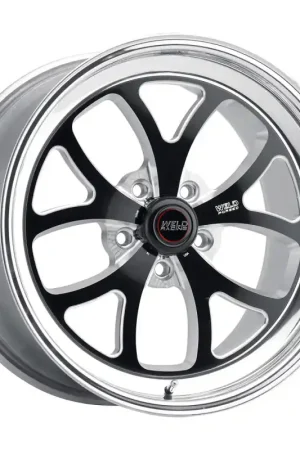 Weld S76 20x10.5 / 5x115mm BP / 5.3in. BS Black Wheel (High Pad) - Non-Beadlock Direct From Manufacturer