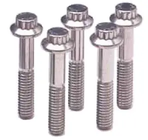 Markdown ARP 3/8-24 x 1.000 12pt SS bolts (5/pkg)