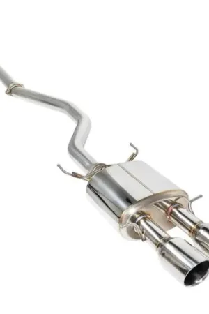 Handmade Remark 2017 Civic Si 4 Door Sedan Cat Back Exhaust w/Stainless Double Wall Tip (Not Resonated)