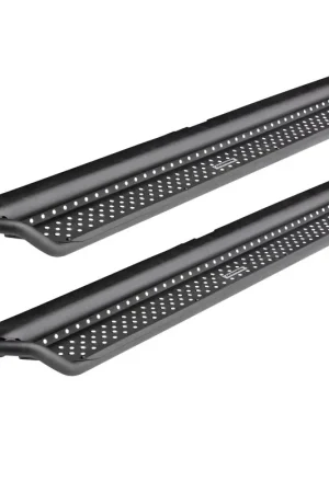 Go Rhino Dominator Extreme D1 Side Steps - Tex Blk - 87in Final Sale