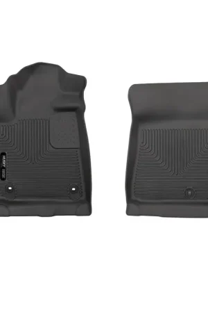 Husky Liners 12-14 Toyota Tundra Pickup(Crew / Ext / Std Cab) X-Act Contour Black Front Floor Liners Price Cut