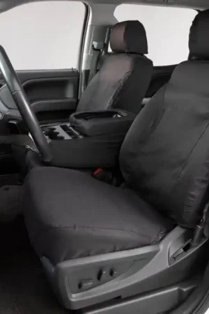 Covercraft 04-08 Ford F150 Polycotton SeatSaver Custom Front Row Seat Covers - Charcoal Certified