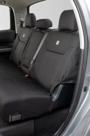 Covercraft 19-22 Ford F250 Carhartt Super Dux PrecisionFit Custom Second Row Seat Covers - Black High Quality