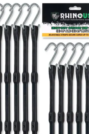 Rhino USA Heavy Duty Bungee - Set Of 12 Save Now
