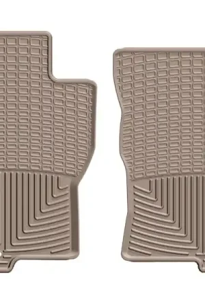 WeatherTech 2008 Nissan Frontier Front Rubber Mats - Tan Crafted