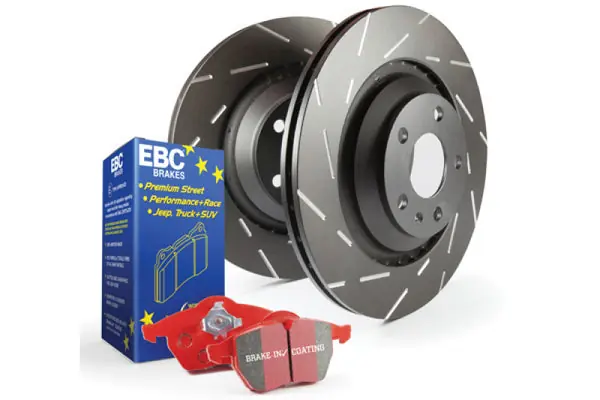EBC S4 Brake Pad and Rotor Kit Professional Grade