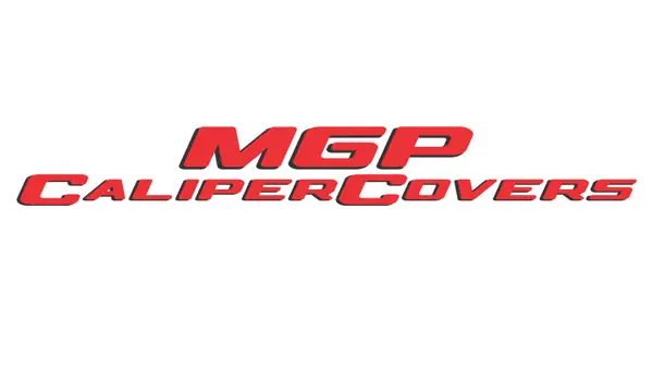 MGP 4 Caliper Covers Engraved Front & Rear MGP Red finish silver ch Handmade