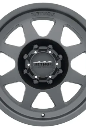 Viral Method MR701 HD 18x9 +18mm Offset 8x6.5 130.81mm CB Matte Black Wheel