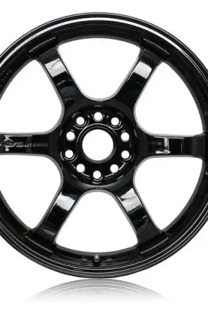 Trusted Brand Gram Lights 57DR 17x9.0 +38 5x114.3 Glossy Black Wheel